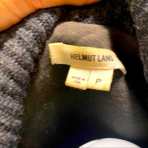 Helmet Lang Mix Leather Jacket - Picture 10 of 11